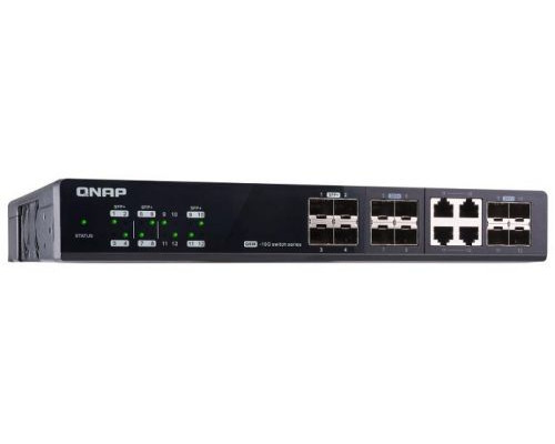 Коммутатор управляемый QNAP QSW-M1204-4C купить QBS.ru