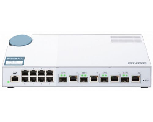Коммутатор управляемый QNAP QSW-M408-4C купить QBS.ru