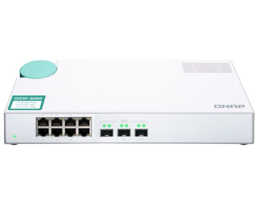 Коммутатор неуправляемый QNAP QSW-308S купить QBS.ru