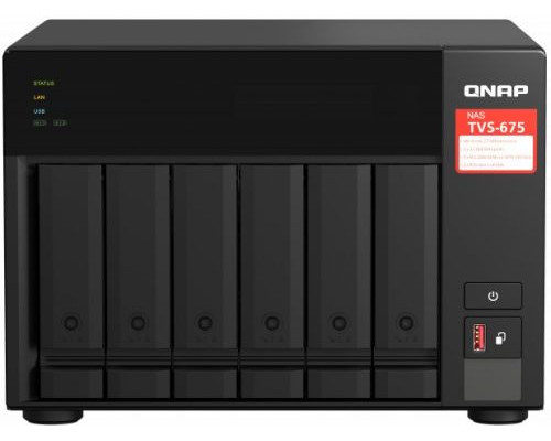 Сетевой RAID-накопитель QNAP TVS-675-8G купить QBS.ru