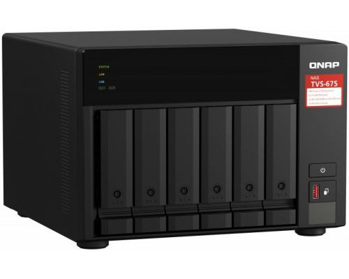Сетевой RAID-накопитель QNAP TVS-675-8G купить QBS.ru