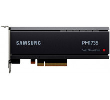 Накопитель SSD HH/HL PCIe Card Samsung MZPLJ3T2HBJR-00007 PM1735 3.2TB PCIe Gen4 x8 NVMe 8000/3800MB/s IOPS 1500K/250K MTBF 2M