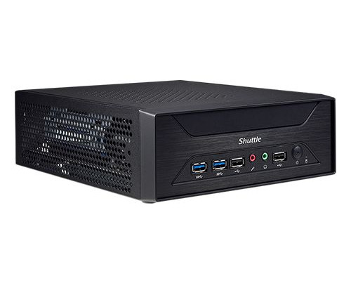 Платформа Shuttle XH410G LGA1200, H410, 2*SODIMM DDR4, 2.5 HDD/SSD, M.2, 5.1CH, Glan, 4*USB 3.2, HDMI, VGA, 2*COM, audio, noOS RTL купить QBS.ru