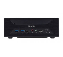 Платформа Shuttle XH410G LGA1200, H410, 2*SODIMM DDR4, 2.5" HDD/SSD, M.2, 5.1CH, Glan, 4*USB 3.2, HDMI, VGA, 2*COM, audio, noOS RTL
