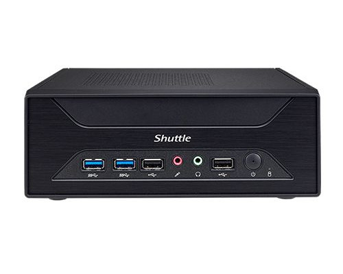 Платформа Shuttle XH410G LGA1200, H410, 2*SODIMM DDR4, 2.5 HDD/SSD, M.2, 5.1CH, Glan, 4*USB 3.2, HDMI, VGA, 2*COM, audio, noOS RTL купить QBS.ru