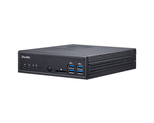 Платформа Shuttle XPC slim DA320 AM4, AMD A320, 2*SODIMM DDR4, 2.5 HDD/SSD, M.2, 5.1CH, 2*Glan, card reader, 6*USB 3.2, HDMI, 2*DP, 2*COM, audio, noO купить QBS.ru
