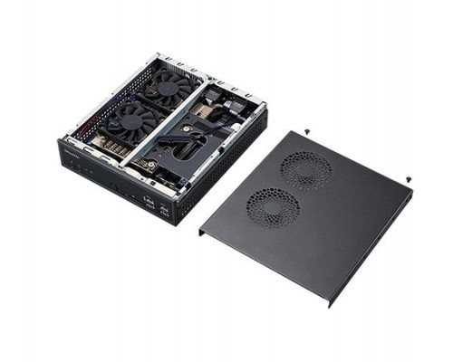 Платформа Shuttle XPC slim DA320 AM4, AMD A320, 2*SODIMM DDR4, 2.5 HDD/SSD, M.2, 5.1CH, 2*Glan, card reader, 6*USB 3.2, HDMI, 2*DP, 2*COM, audio, noO купить QBS.ru