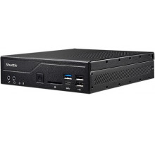 Платформа Shuttle DH410S LGA1200, 2*DDR4(2933MHz), 2.5" SSD/HDD, M.2 2280, Glan, HDMI, DP, 4*USB 3.2 Gen, 4*USB 2.0, card reader, 90W adapter, RTL