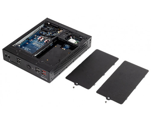 Платформа Shuttle DS20U 5205U Fanless Support 1080P FHD/2*HDMI+DP/2*DDR4L 2400 Mhz SODIMM Max 32GB/2хGLan, 802.11 b/g/n WLAN/COM/SD card reader, 65W a купить QBS.ru