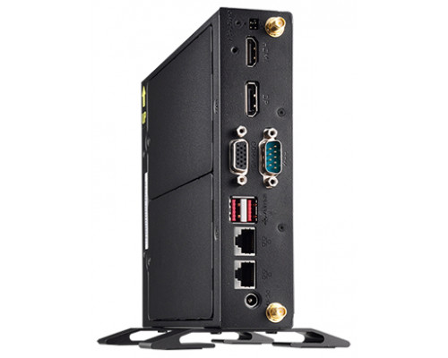 Платформа Shuttle DS20U 5205U Fanless Support 1080P FHD/2*HDMI+DP/2*DDR4L 2400 Mhz SODIMM Max 32GB/2хGLan, 802.11 b/g/n WLAN/COM/SD card reader, 65W a купить QBS.ru