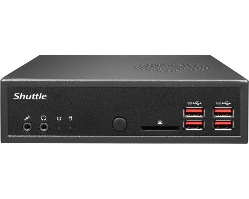 Платформа Shuttle DH32U3 i3-1115G, 2*DDR4(3200), 2.5 HDD/SSD, M.2, 2*Glan, UHD graphics, 90W, 4*HDMI, SD card-reader, 8*USB 3.2, 2*COM, audio, noOS R купить QBS.ru