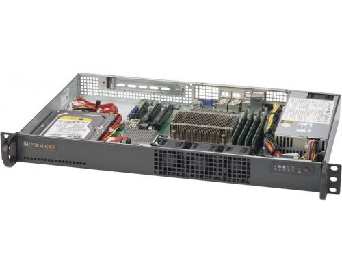 Серверная платформа 1U Supermicro SYS-5019S-L купить QBS.ru