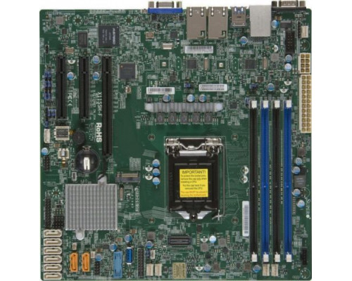 Материнская плата Supermicro MBD-X11SSH-F-B купить QBS.ru