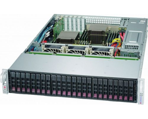 Корпус серверный 2U Supermicro CSE-216BE2C-R741JBOD  24x 2.5 HS, 2x740W купить QBS.ru
