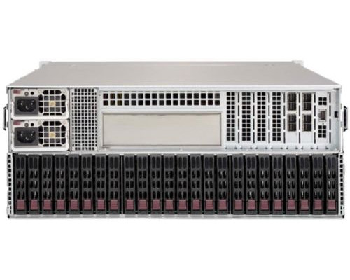 Корпус серверный 4U Supermicro CSE-417BE1C-R1K23JBOD 72 x 2.5 hot swap drives, optional 2 x 2.5 rear drives, SAS3 single expander, JBOD, 1200W Titan купить QBS.ru