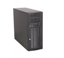 Корпус серверный Supermicro CSE-733TQ-668B (Miditower, 4 x 3.5" HS Bays, 12" x 13", E-ATX, ATX, 7xFH & FL slots, 668W Platinum)
