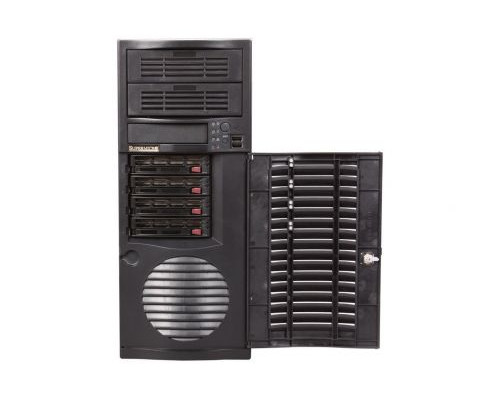 Корпус серверный Supermicro CSE-733TQ-668B (Miditower, 4 x 3.5 HS Bays, 12 x 13, E-ATX, ATX, 7xFH & FL slots, 668W Platinum) купить QBS.ru