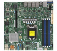 Материнская плата mATX Supermicro MBD-X11SCL-LN4F-O