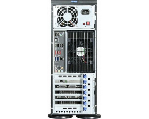 Корпус серверный 4U Supermicro CSE-743TQ-903B-SQ (12x13 E-ATX, 8*3.5/2.5 hot-swap SAS/SATA, 7*FH/FL expansion slots, 2*USB 3.0, 900W, black) купить QBS.ru