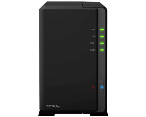 Сетевое хранилище Synology DS218PLAY купить QBS.ru