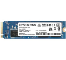 Накопитель SSD M.2 2280 Synology SNV3410-400G SNV3000 400GB PCIe 3.0 x4 3000/750MB/s IOPS 225K/45K MTBF 1,8M (repl SNV3400-400G')