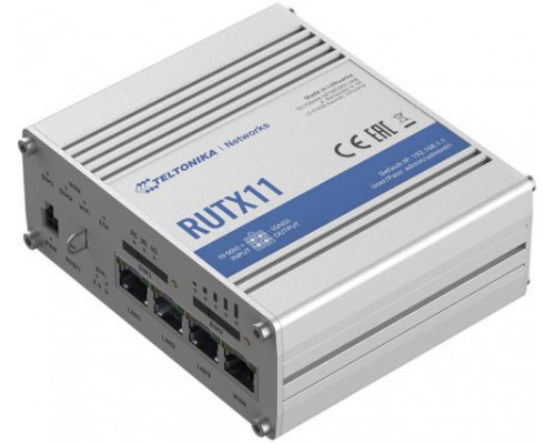 Маршрутизатор промышленный Teltonika Networks RUTX11 купить QBS.ru