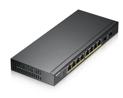 Коммутатор управляемый ZYXEL GS1900-10HP-EU0101F купить QBS.ru