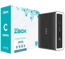 Платформа Zotac ZBOX CI645 nano i5-1135G7, 2*DDR4(3200), 2.5" HDD/SSD, M.2, 2*Glan, WiFi, BT, Iris Xe graphics, SD card-reader, Thunderbolt 4, 4*USB 3