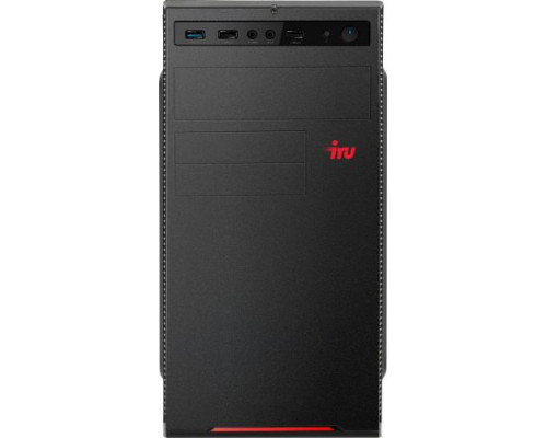 Компьютер iRu Home 120 MT 1526137 E1 6010/4GB/120GB SSD/Radeon R2 graphics/GbitEth/Win10Home/400W/black купить QBS.ru