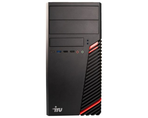 Компьютер iRu Office 510H4SM MT 1680959 i3 10105/8GB/240GB SSD/UHD graphics 630/GbitEth/400W/Win11Home/black купить QBS.ru