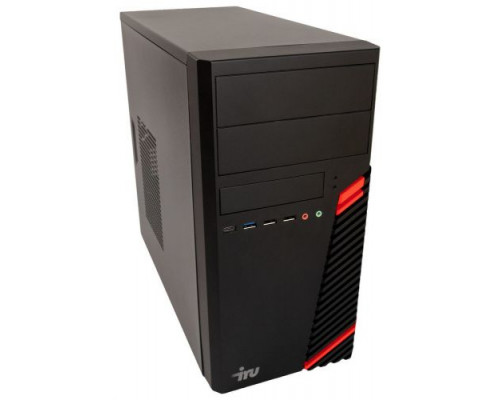 Компьютер iRu Office 510H4SM MT 1680966 i3 10105/8GB/480GB SSD/UHD graphics 630/GbitEth/400W/Win11Home/black купить QBS.ru