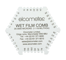 Гексагональная алюминиевая гребенка Elcometer 112AL