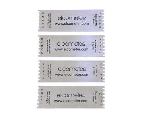 Прямоугольная гребенка для измерения толщины мокрого слоя Elcometer 115