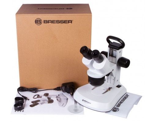 Микроскоп Analyth STR 10–40x Bresser