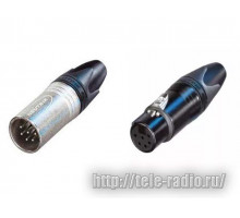 Neutrik XLR 6-контактные кабельные разъемы