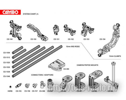 CAMBO CS- HDSLR Camera Support System