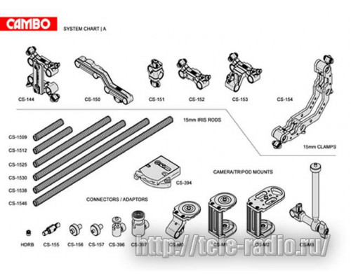 CAMBO CS- HDSLR Camera Support System