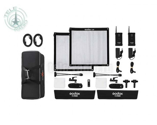 Комплект светодиодных осветителей Godox FL150S-K2