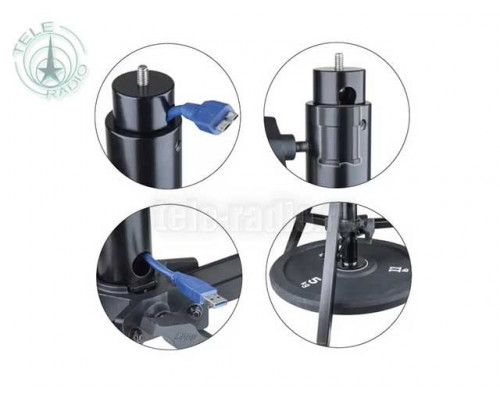KUPO 160MB 360 Sperical Camera Stand стальная стойка 98 - 165 см до 36 кг нагрузка