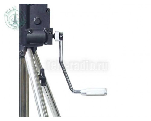 Стойка с редукторной колонной KUPO 484 HEAVY DUTY WIND-UP STAINLESS STEEL STAND