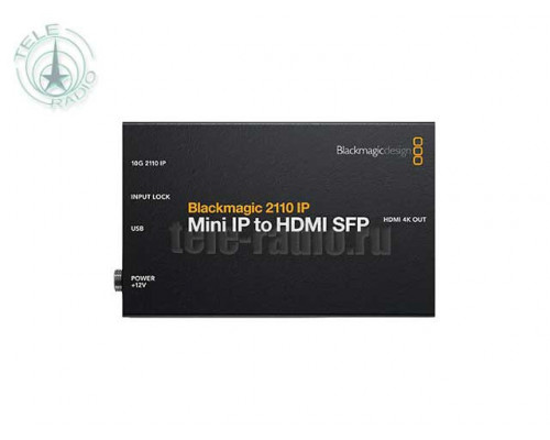 Blackmagic 2110 IP Mini IP to HDMI SFP