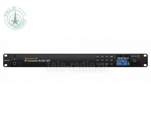 Blackmagic 2110 IP Converter 8x12G SFP