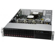 Шасси серверное Supermicro SuperServer 2U 220P-C9R noCPU(2)3rd Gen Xeon Scalable/TDP 270W/no DIMM(16)/ SATARAID HDD(8)SFF+ SAS HDD(8)SFF/2x1GbE/2x1200W