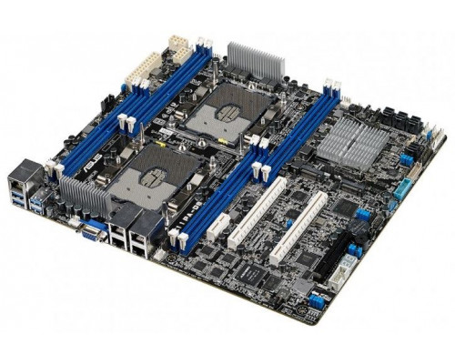 Серверная материнская плата ASUS Z11PA-D8,DP XEON,C621,CEB,8DIMM,3PCIE купить QBS.ru