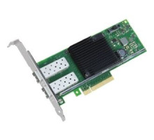 Адаптер Intel Ethernet Converged Network Adapter X710-DA2, 10GbE/1GbE dual ports SFP+, open optics, PCI-E x8 (Low Profile and Full Height brackets included) bulk, 1 year