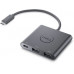 Адаптер Dell Adapter USB-C to Dual USB-A with Power Pass-Through купить QBS.ru