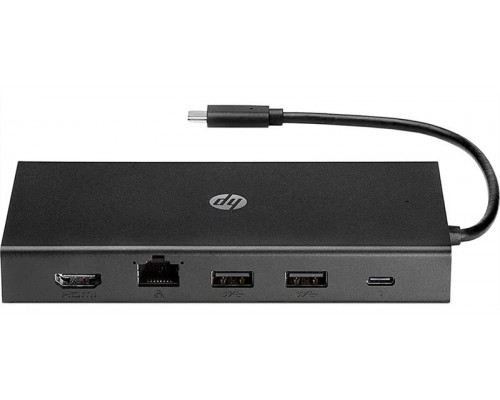 Адаптер HP Travel USB-C Multi Port Hub EURO cons купить QBS.ru