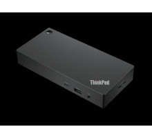 Док-станция ThinkPad Universal USB-C Dock (2x DP 1.4, 1x HDMI 2.0, 3x USB 3.1, 2x USB 2.0, 1x USB-C, 1x RJ-45, 1x Combo Audio Jack 3.5mm), EU power cord included, rpl. 40AY0090EU