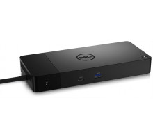Докстанция Dell Dock WD22TB4 Thunderbolt™; 130W (USB-C) (2xDP 1.4; 1xHDMI 2.0; 2 x Thunderbolt 4; 2xUSB-C; 3xUSB-A; 1xRJ-45) (без EU кабеля питания в компл)
