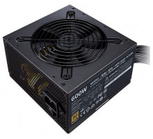 Блок питания Cooler Master MWE Bronze, 600W, ATX, 120mm, 8xSATA, 4xPCI-E(6+2), APFC, 80+ Bronze